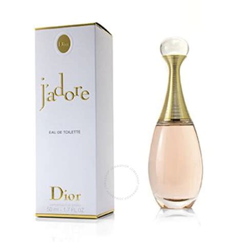 eau de toilette j'adore dior 50 ml